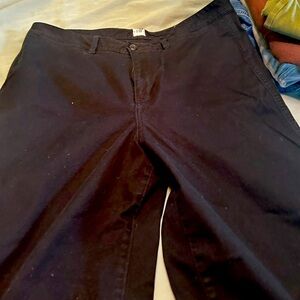 High rise wide leg crop jeans